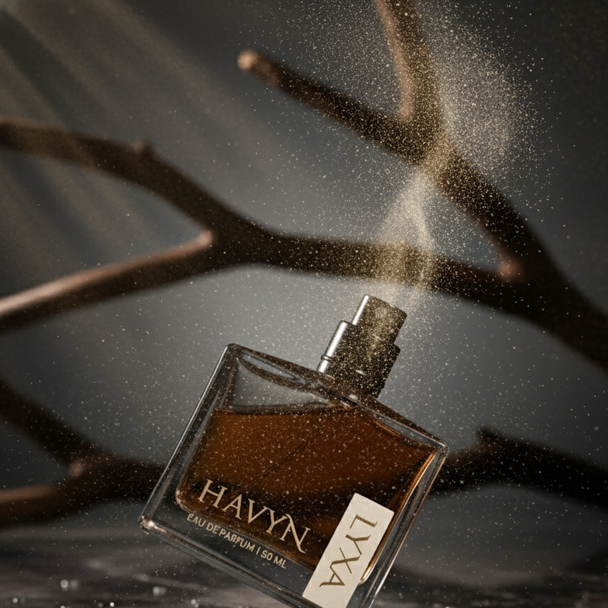 Havyn signature perfume with premium long lasting fragrance, elegant bottle design and timeless unisex scent.