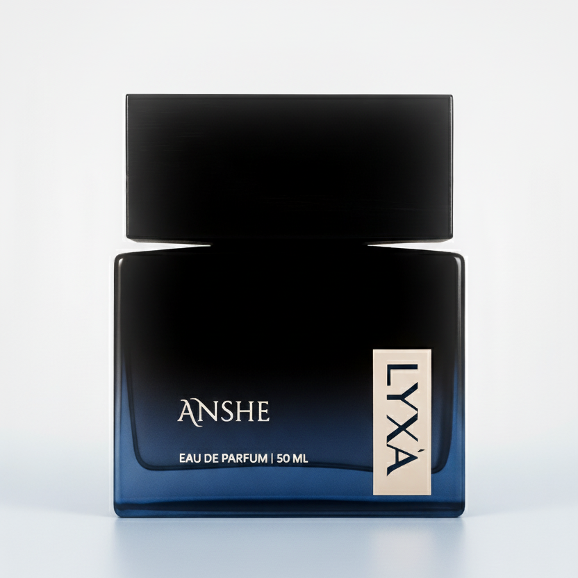 Anshe by Lyxa luxury long lasting perfume with premium fragrance for women and men.
